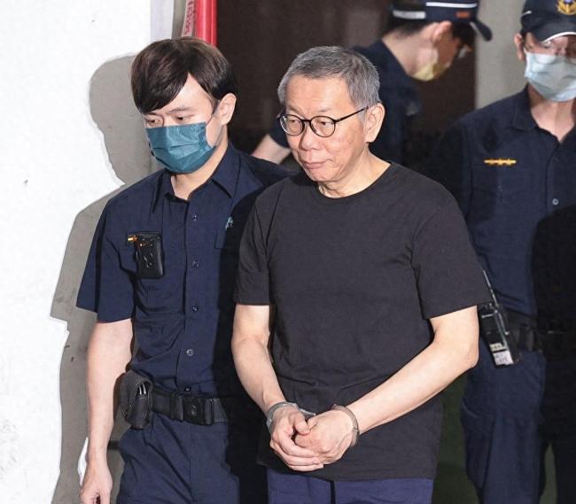 柯文哲羁押期间度过66岁生日